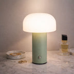 Bordslampa portabel svamp lampa på nattduksbord
